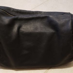 Rough and tumble leather bag